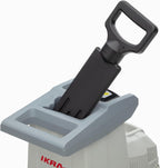 IKRA 81002880 Elektro Gartenhäcksler Walzenhäcksler ILH 3000 A, leise robust wartungsarm, Starke 3.000 Watt, Aststärke bis 44mm, 230 V