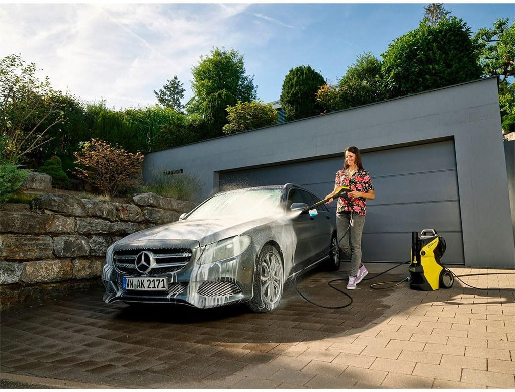 Nettoyeur haute pression Kärcher K 7 Premium Smart Control Flex Home, Pression : 180 bar, Débit : 600 l/h, Rendement : 60 m²/h, Filtre à eau, Poids : 18 kg, Tuyau flexible, Lance multijets