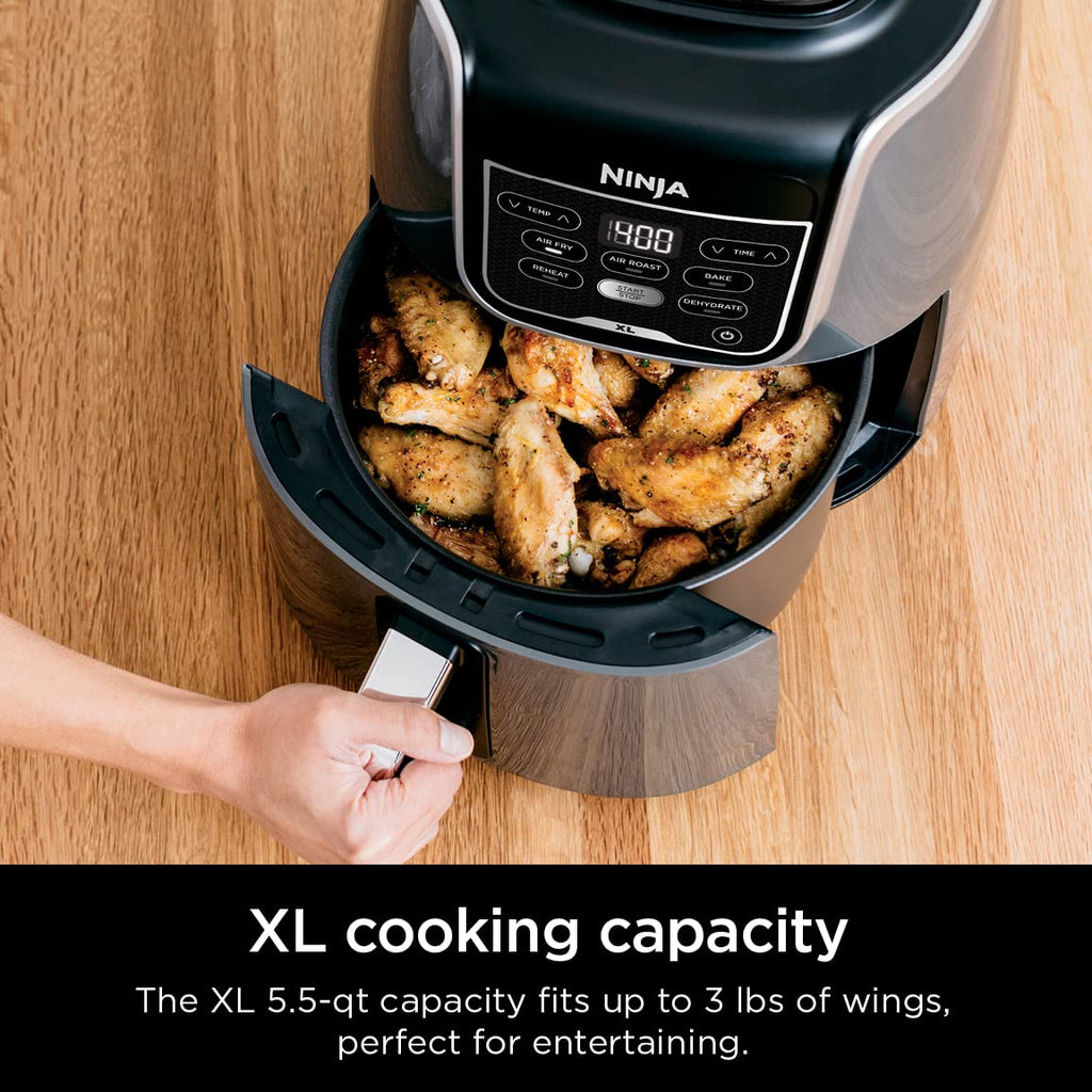 Friteuse à air Ninja AF150AMZ 5,5 L (2025) : réchauffe, déshydrate et multifonctions