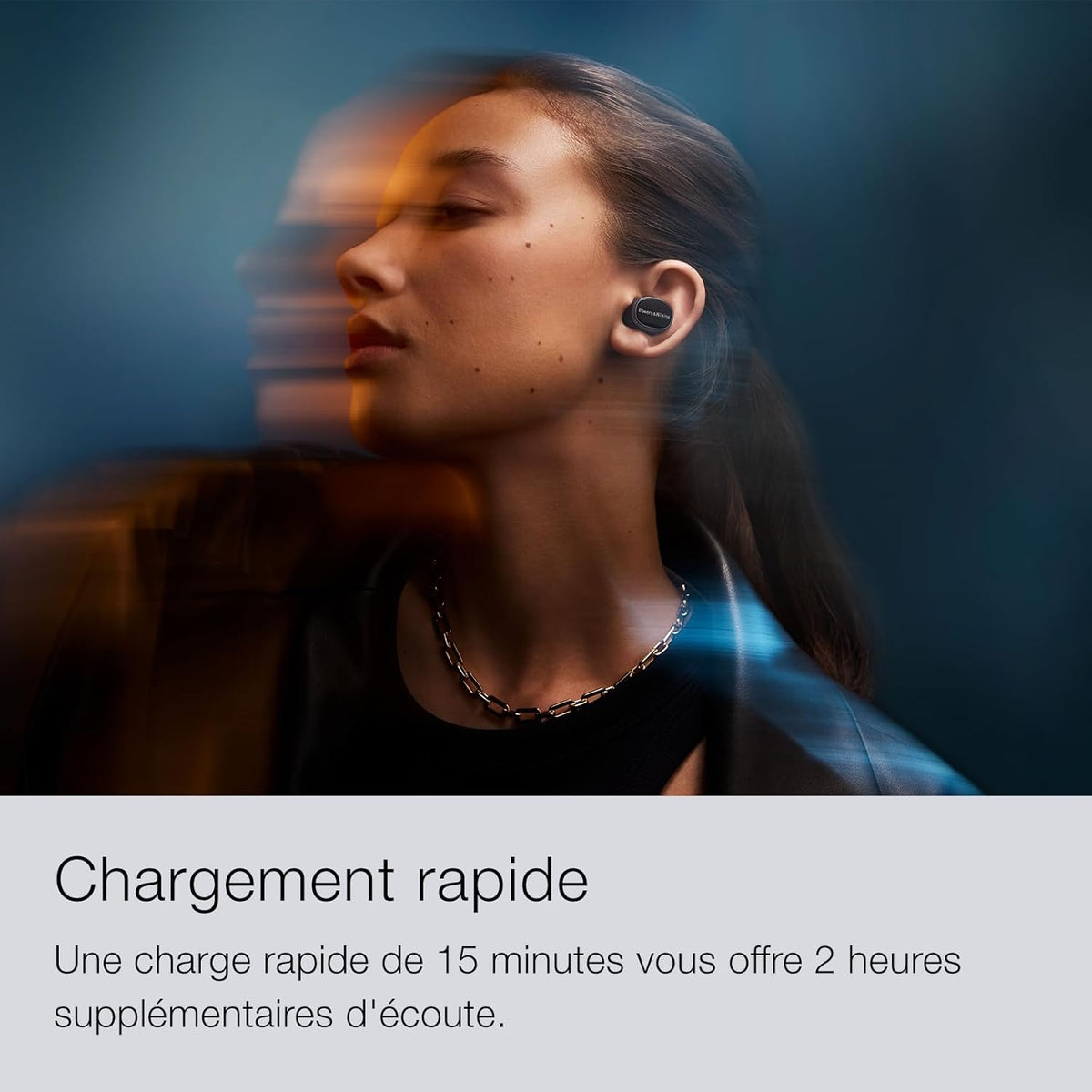 Bowers & Wilkins Pi8 Écouteurs sans Fil True Wireless, Réduction de Bruit, Bluetooth, aptX, Microphones Intégrés