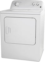 Sèche-linge électrique Kenmore à chargement frontal de 74 cm (29 po) avec protection anti-froissage et capacité totale de 198 litres (7 pi³), blanc