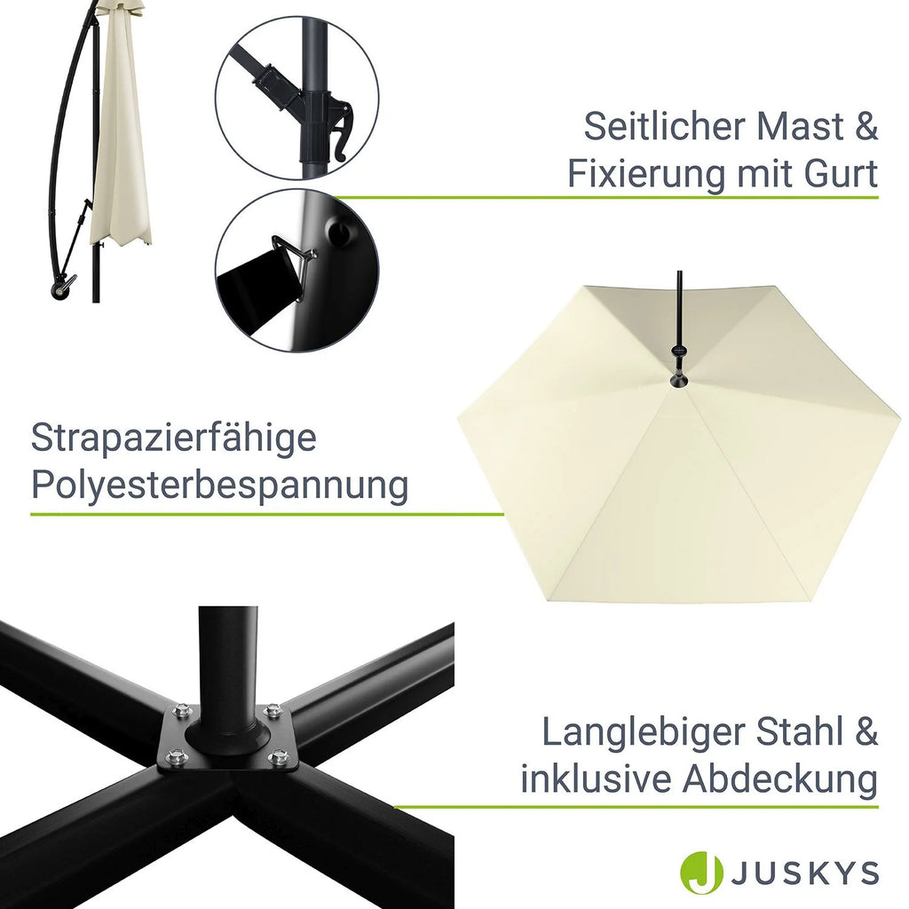 Parapluie LED excentrique 2025 Brésil