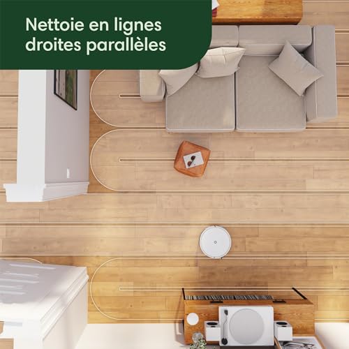 iRobot Roomba Combo Essential (Y0112)   Robot Aspirateur et Laveur Connecté   Efficace et Puissant   Système de Nettoyage en 4 étapes  3 Niveaux d'aspiration   Programmable Via Application ou Voix : Cuisine et Maison
