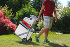 IKRA 81002880 Elektro Gartenhäcksler Walzenhäcksler ILH 3000 A, leise robust wartungsarm, Starke 3.000 Watt, Aststärke bis 44mm, 230 V