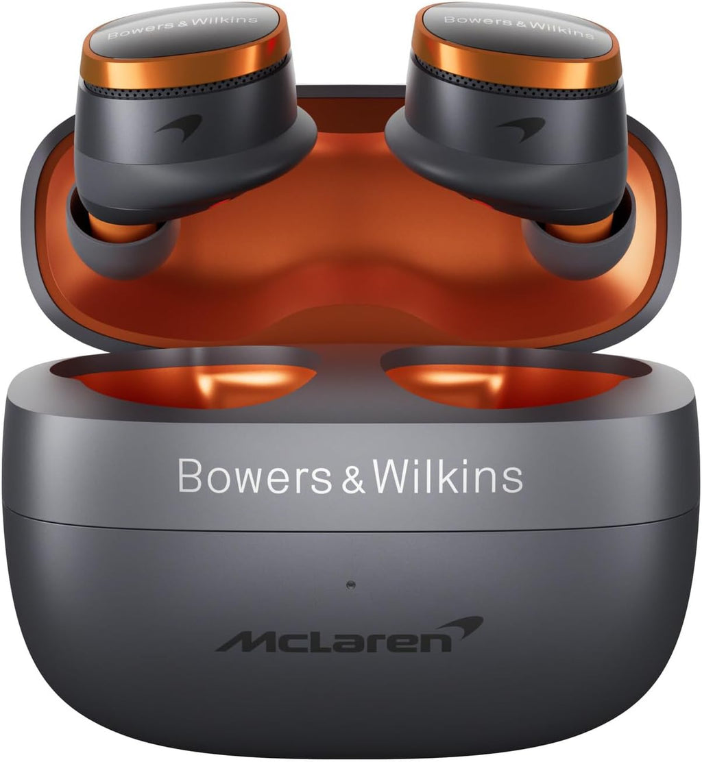 Bowers & Wilkins Pi8 Écouteurs sans Fil True Wireless, Réduction de Bruit, Bluetooth, aptX, Microphones Intégrés