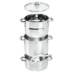 Baumalu 342711 Extracteur de Jus 28 cm en Acier Inoxydable, Argenté : Cuisine et Maison