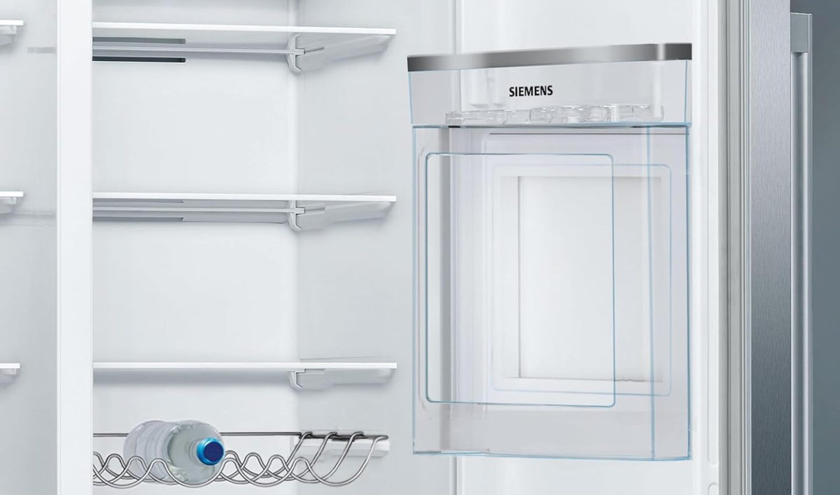 SIEMENS KF96NVPEA iQ300 Multi-Door-Kühlschrank, 183 x 91 cm, 405 L Kühlen & 200 L Gefrieren, hyperFresh längere Frische, noFrost nie wieder abtauen, superCooling schnellere Kühlung