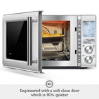 Grille-pain micro-ondes Breville en acier inoxydable 2025 BMO870BSS1BUC1