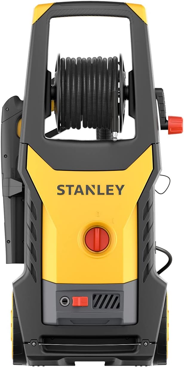 Nettoyeur haute pression Stanley SXPW24BX | Haute pression | Pour automobiles et surfaces extérieures | Avec nettoyeur de surface et brosse fixe | Pression maximale 170 bars | Débit maximal 500 l/h | Consommation