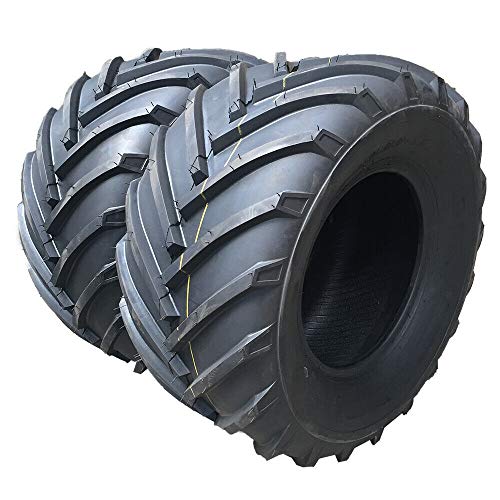 Pneus tubeless AutoForever 2025 23×10.5-12 pour tondeuse à gazon (ensemble de 2)