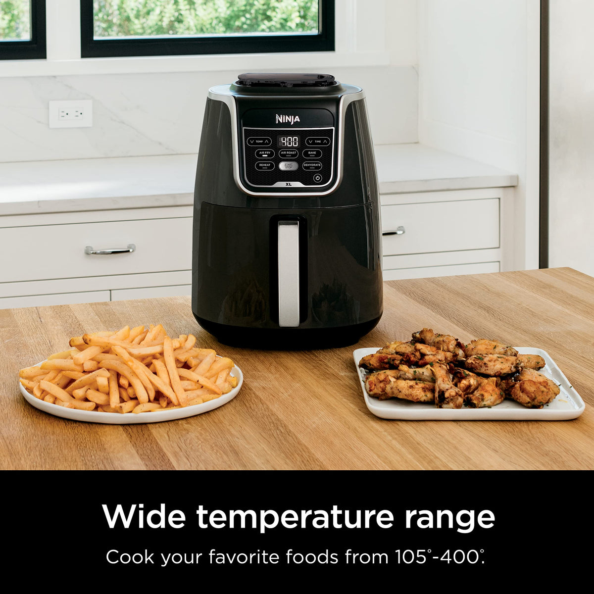 Friteuse à air Ninja AF150AMZ 5,5 L (2025) : réchauffe, déshydrate et multifonctions