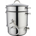Baumalu 342711 Extracteur de Jus 28 cm en Acier Inoxydable, Argenté : Cuisine et Maison