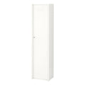 Armoire métallique 1 porte avec serrure, blanc