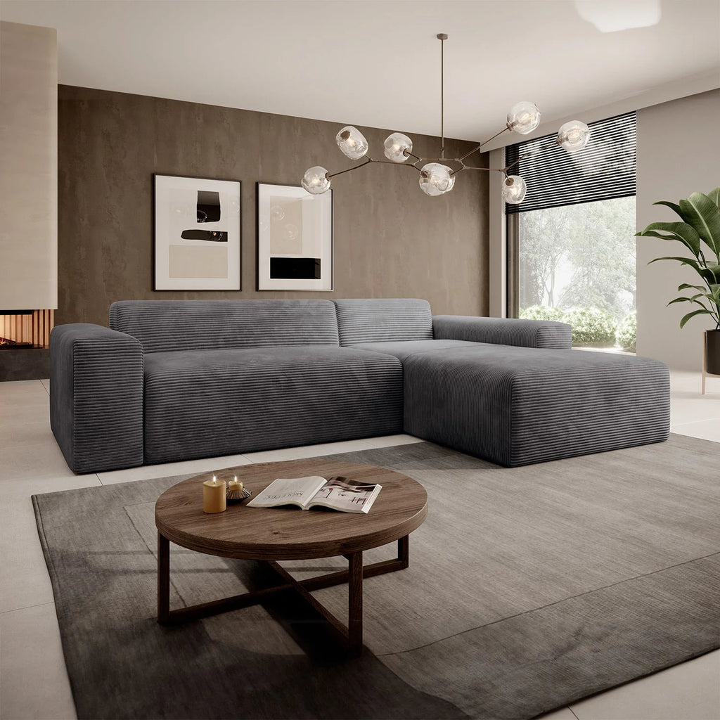 Canapé d'angle Vals 2025 – Confort moderne et style chaleureux