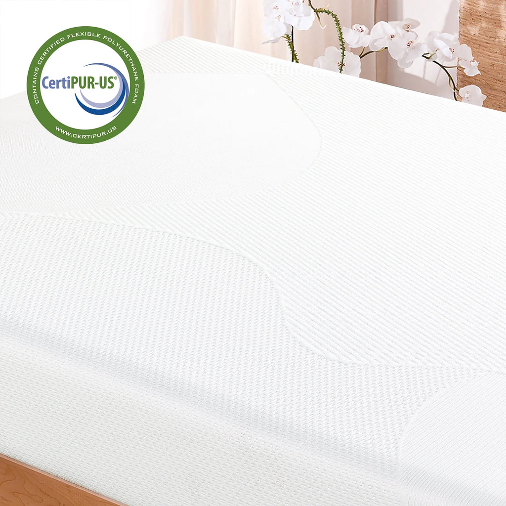 Matelas en mousse à mémoire de forme Zinus Spa Sensations. 20 cm de confort – Taille Queen