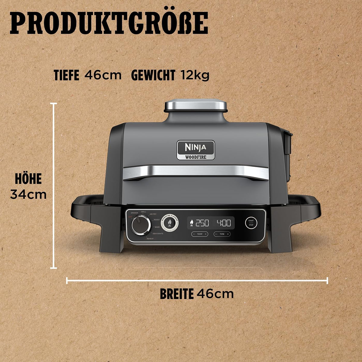 Ninja Woodfire Elektrogrill