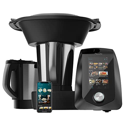 Cecotec Robot de Cuisine Multifonctions Mambo 12090 Habana. Écran tactile, App, 30 Fonctions, Balance, Bol en céramique, Bol en acier inoxydable qui convient pour un nettoyage au lave vaisselle : Cuisine et Maison