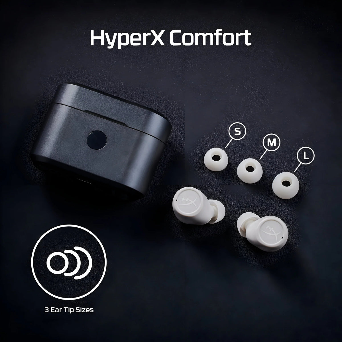 Écouteurs intra-auriculaires HyperX Cirro Buds Pro TWS Édition Noire 2025