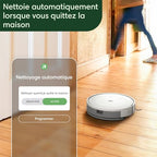 iRobot Roomba Combo Essential (Y0112)   Robot Aspirateur et Laveur Connecté   Efficace et Puissant   Système de Nettoyage en 4 étapes  3 Niveaux d'aspiration   Programmable Via Application ou Voix : Cuisine et Maison