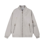Blouson Aviateur Décontracté Homme à Détail Croix
