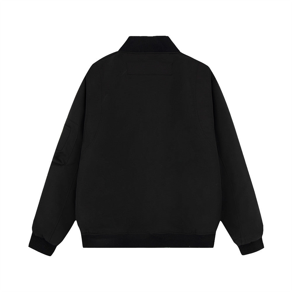 Blouson Aviateur Décontracté Homme à Détail Croix