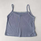 Débardeur Femme Dentelle Vintage Sans Manches Chic