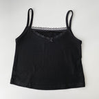 Débardeur Femme Dentelle Vintage Sans Manches Chic