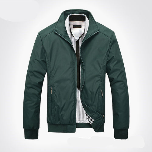 Manteau Bomber Homme Décontracté Mi-Saison