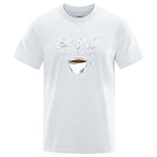 T-Shirt Homme EnergyMilk Coffee Imprimé Style Rétro