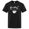 T-Shirt Homme EnergyMilk Coffee Imprimé Style Rétro