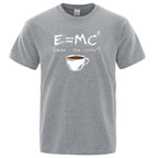 T-Shirt Homme EnergyMilk Coffee Imprimé Style Rétro