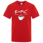 T-Shirt Homme EnergyMilk Coffee Imprimé Style Rétro