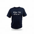 T-Shirt Homme Imprimé How You Doin Ajusté