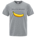 T-Shirt Homme Imprimé Mode Dolce Banana