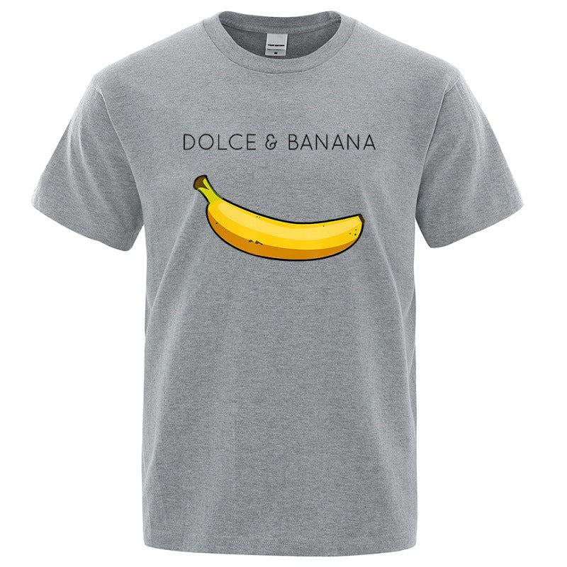 T-Shirt Homme Imprimé Mode Dolce Banana