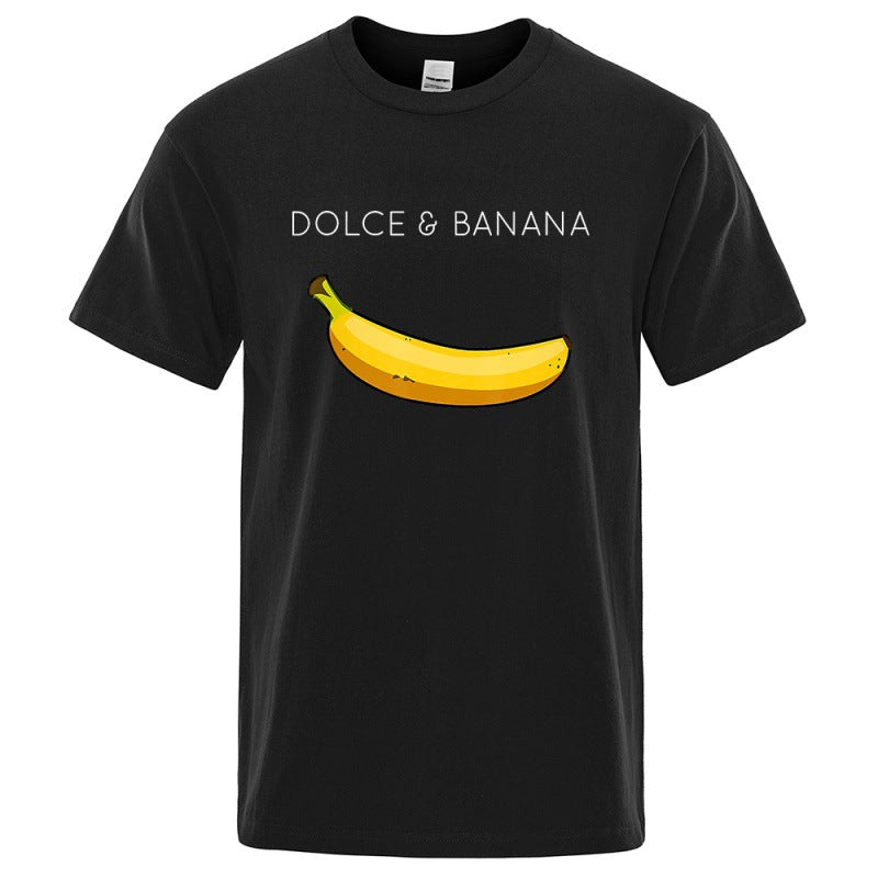 T-Shirt Homme Imprimé Mode Dolce Banana