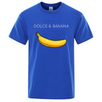 T-Shirt Homme Imprimé Mode Dolce Banana