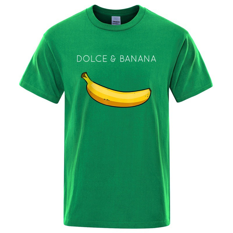 T-Shirt Homme Imprimé Mode Dolce Banana