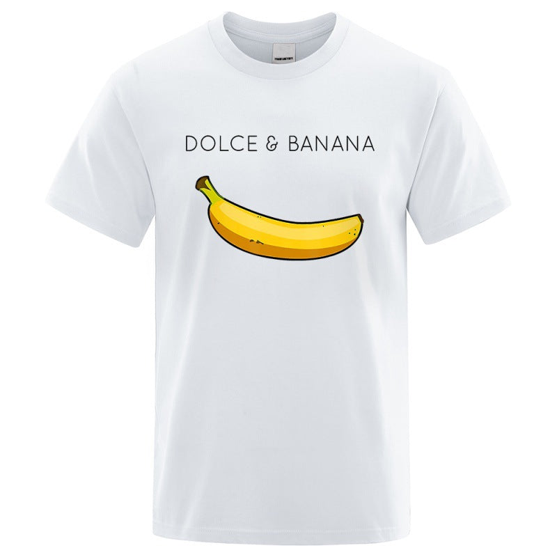T-Shirt Homme Imprimé Mode Dolce Banana