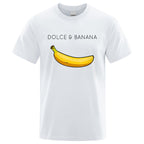 T-Shirt Homme Imprimé Mode Dolce Banana
