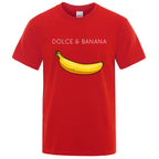 T-Shirt Homme Imprimé Mode Dolce Banana