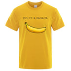 T-Shirt Homme Imprimé Mode Dolce Banana
