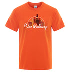 T-Shirt Homme Malt Whiskey Manches Courtes Ample