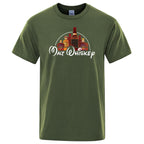 T-Shirt Homme Malt Whiskey Manches Courtes Ample