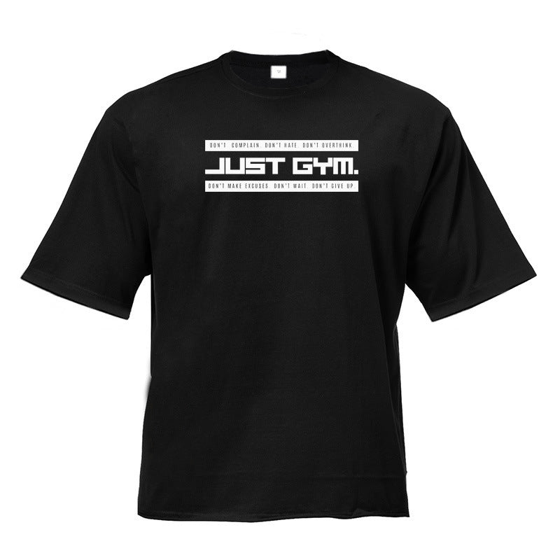 T-Shirt Sport Homme Manches Cinq Points Col Rond
