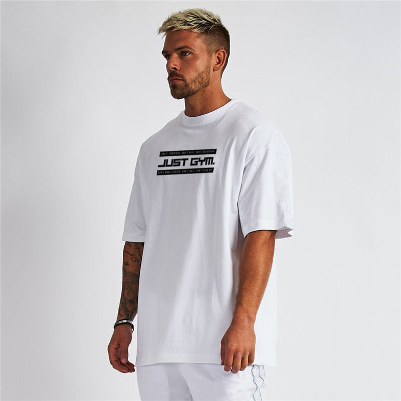 T-Shirt Sport Homme Manches Cinq Points Col Rond