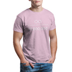 T-shirt Bitcoin Infinity divisé par des millions pour homme