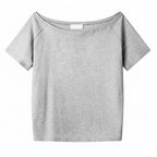 Top Femme Asymétrique Ample À Épaule Dénudée