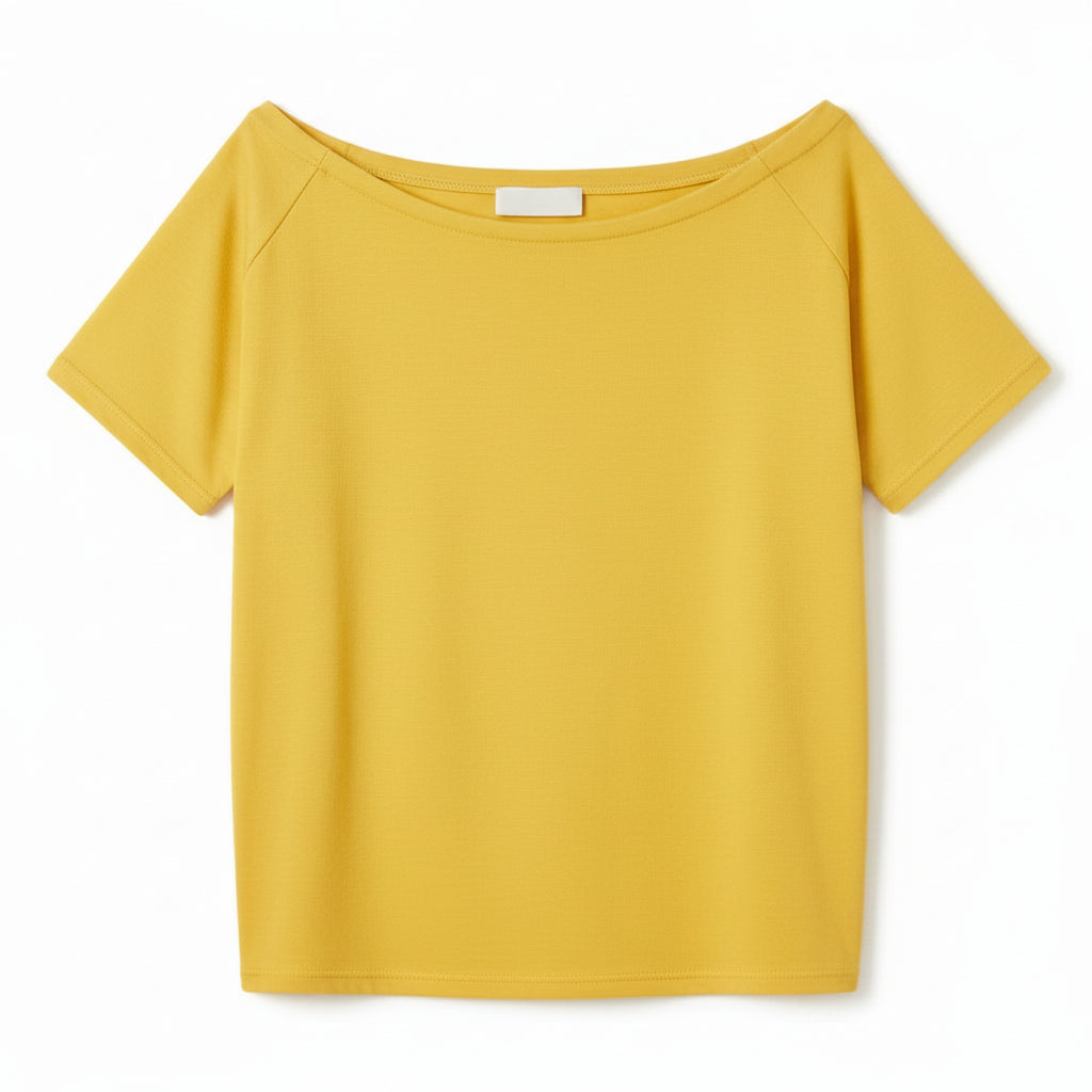 Top Femme Asymétrique Ample À Épaule Dénudée