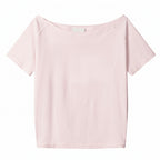 Top Femme Asymétrique Ample À Épaule Dénudée